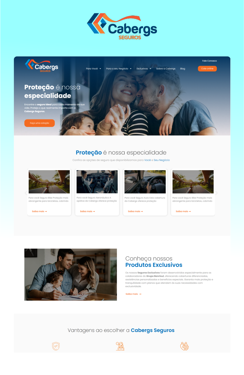 Cabergs Seguros: Simplicidade no Cuidado com a Vida